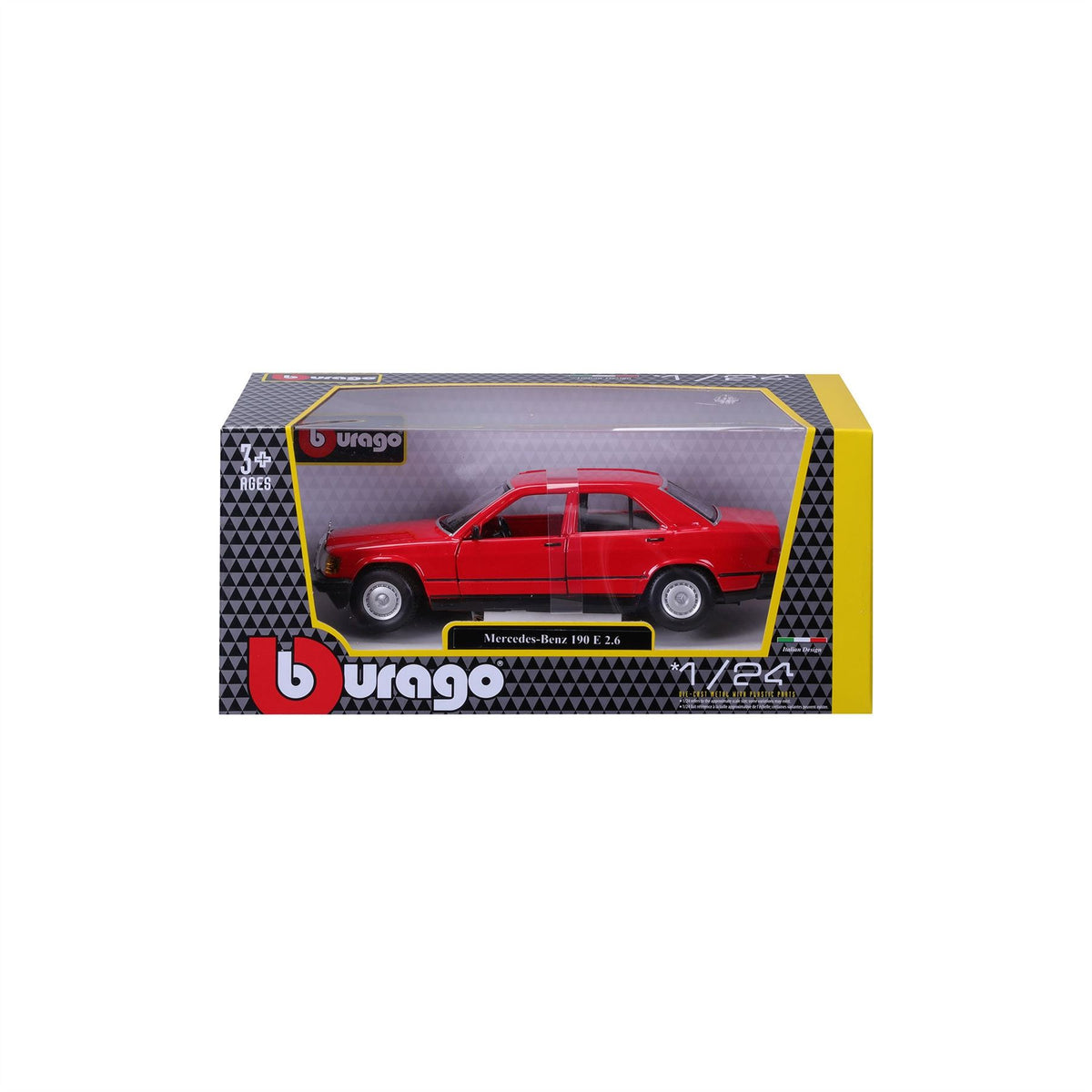 1:24 Mercedes-Benz 190E 2.6  - Diecast Model car Collectables Burago
