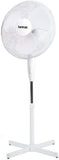 Benross 16 inch 3-Speed Pedestal Stand Fan Oscillating and Tilting Head White- 43930