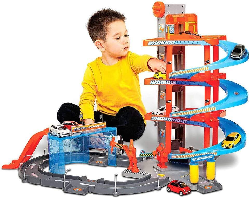 BBurago 1:43 Street FIRE MEGA Dealer Showroom Garage Toy indoor Game