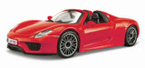 1:24 Porsche 918 Spyder Red  - Diecast Model car Collectables
