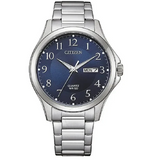 Citizen Mens Blue Dial Day Date Bracelet Watch Gadgetize