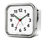 Acctim Otis Analogue Sweep Bell Alarm Clock White 16492