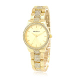 Henley Ladies Fashion Bling Gold Dial & Gold Bracelet Watch H07343