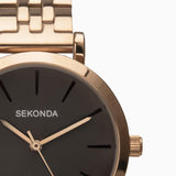 Sekonda Watches Mens Multi dial Quartz Watch with Leather Strap 1394.27