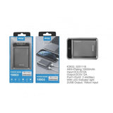 M.TK K3632 Power Bank PocketStation 10000mAh, Gray Woox