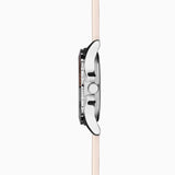 Sekonda Ladies  Balearic Silver Alloy Case & Peach Rubber Strap with Peach Dial 40568