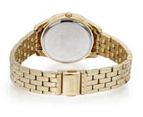 Lorus Ladies Stone Set Gold Dial Bracelet Watch RG263WX9