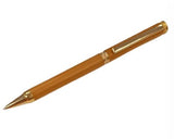Imperial Wood Light Brown Gold Trim Ball Pen IMP341M