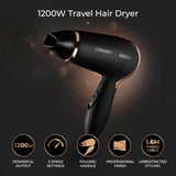 Carmen Noir Travel Hair Dryer