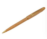 Imperial Wood Light Brown Gold Trim Ball Pen IMP312M