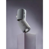 Intempo Aria Duo Speaker – Magnetic Portable Speakers, Bluetooth - Grey