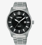 Lorus Men’s Titanium Black Watch Gadgetize