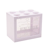 Bank Blox White Money Box - Honeymoon Celebrations®