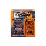 1:43 F1 Mclaren Mcl38 2024 Pit Pass Diorama Piastri - Diecast Model car Collectables