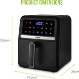 Tower 5L Colour Screen Digital Airfryer 1500w