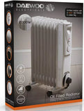 Daewoo 9 fin 2000w Oil Radiator Heater