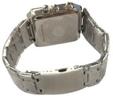S135 Mens Chronograph Fashion Digital Square Big Dated Dial Stainless Steel Bracelet Watch NY London Available Multiple Colour