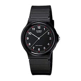 Casio Men’s Black Resin Strap Classic White Dial Quartz Watch