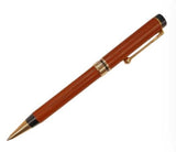 Imperial Wood Dark Brown Gold Trim Pen IMP321R