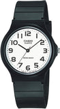 Casio Men’s Black Resin Strap Classic White Dial Quartz Watch