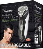Paul Anthony 'Pro Series 3' Mens USB Rotary Shaver