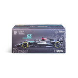 1:43 F1 Mercedes Amg W15 2024 With Helmet Russell - Diecast Model car Collectables