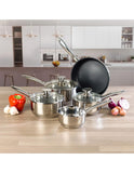 Russell Hobbs Classic Collection Stainless Steel pan set - 5 pieces