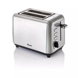 Swan TownHouse 2 Slice Toaster Chrome & Grey Gadgetize