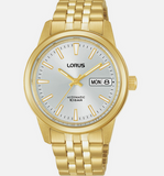 Lorus Mens Automatic with Silver Dial and Gold Bracelet watch Gadgetize