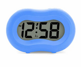 Acctim Vierra Silicon Smartlite Alarm Clock In Moroccan Blue