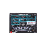 1:43 F1 Mercedes Amg Deluxe Gift Set With Display Stand - Diecast Model car Collectables