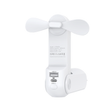 3-in-1 Portable Fan, Power Bank and Flash Light