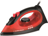 Steam Iron Red & Black