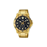 Casio Mens Gold- Tone chronograph Watch Gadgetize