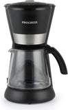 Progress Filter Coffee Maker Machine Auto Shut-Off 1080 W 1.5 L Black