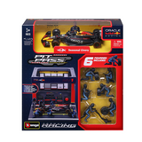 1:43 F1 RED BULL RACING RB20 2024 PIT PASS DIORAMA VERSTAPPEN