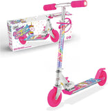 Ozbozz 2 Wheel Unicorn Scooter Pink SV14713