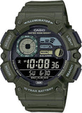 Casio Mens Green Fishing Gear Digital Watch Gadgetize