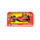 1:43 F1 Ferrari Sf-24 2024 Leclerc In 12Pc Dispenser - Diecast Model car Collectables