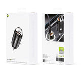 WYEFLUX 20W In-Car USB-A & USB-C Compact PD Charger