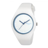 Ravel Unisex Large Comfort Fit White Silicone Watch R1804.46