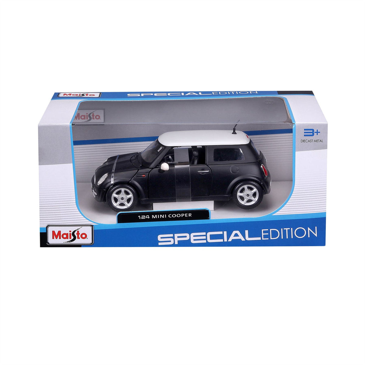 1:24 Mini Cooper Black  - Diecast Model car Collectables Burago