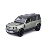 1:24 Land Rover Defender 2022 110 Green  - Diecast Model car Collectables