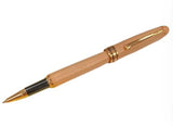 Imperial Wood Light Brown Gold Trim Ball Pen IMP314M