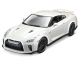 1:24 Nissan Gt-R 2017 White  - Diecast Model car Collectables
