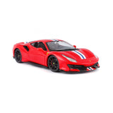 1:24 Ferrari Race & Play 488 Pista  - Diecast Model car Collectables