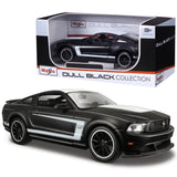 1:24 Dull Black Ford Mustang  - Diecast Model car Collectables