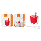 Portable BTS Speaker Seedling, BT5.0, 5W, TWS/FM/TF(32G)/USB/Audio3.5, 1200mAh, Red