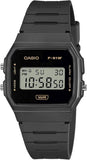 Casio Mens Classic Black Strap Digital Watch