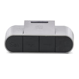 Acctim Kian Reverse Digital Pop Up Alarm Clock Matt Grey 16109